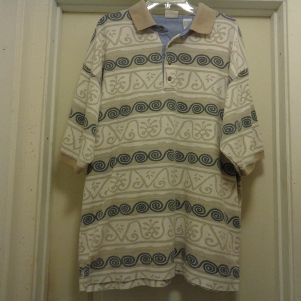 BUGLE BOY COMPANY GUY MODERN DESIGNS POLO SHIRT XX L